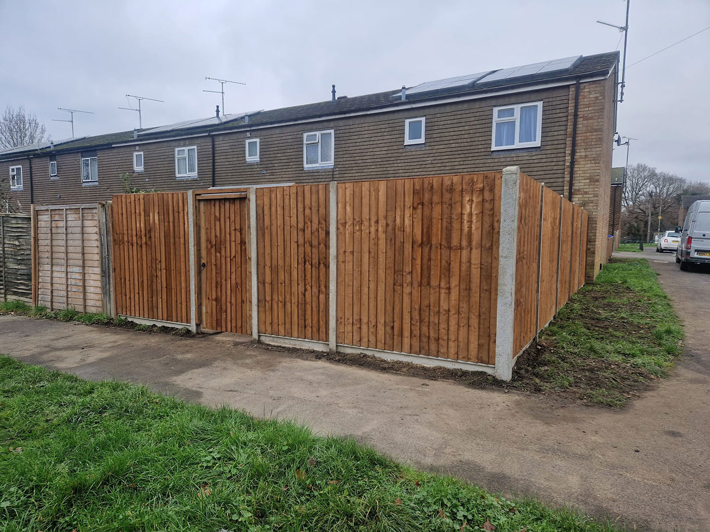 Fence by Perfect Landscapes, Yateley, Hampshire