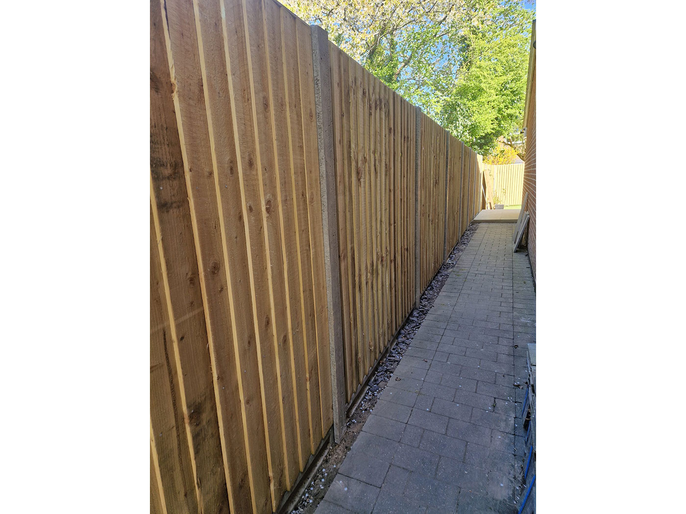 Fence by Perfect Landscapes, Yateley, Hampshire