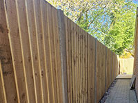 Fence by Perfect Landscapes, Yateley, Hampshire