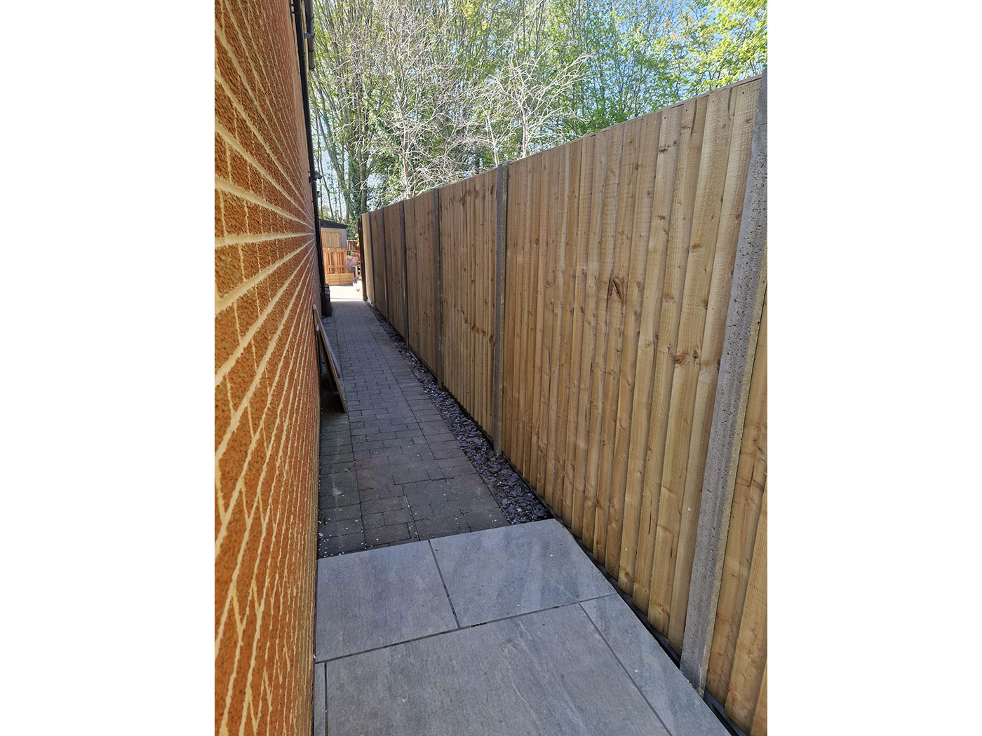 Fence by Perfect Landscapes, Yateley, Hampshire