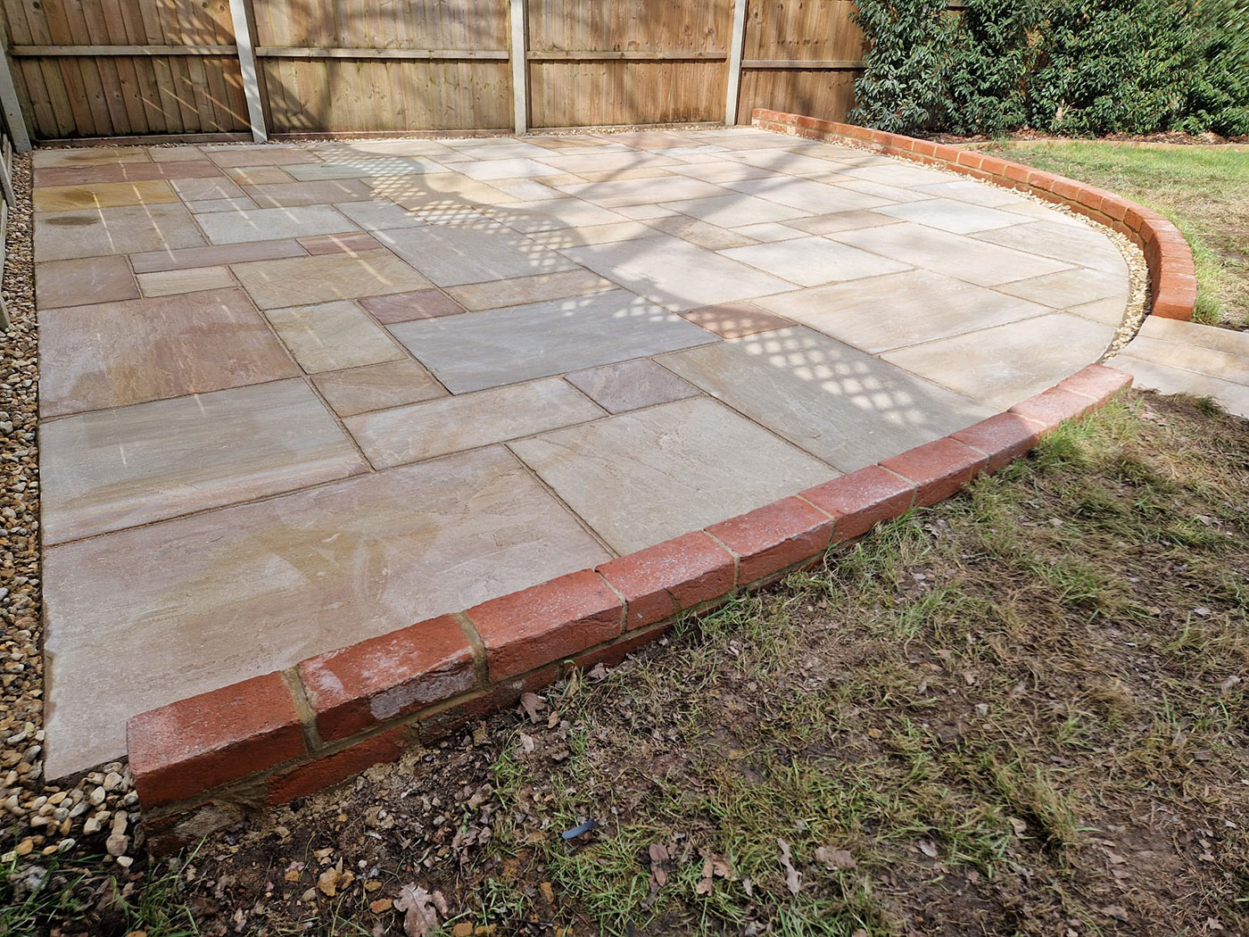 Indian Sandstone Patios by Perfect Landscapes, Yateley