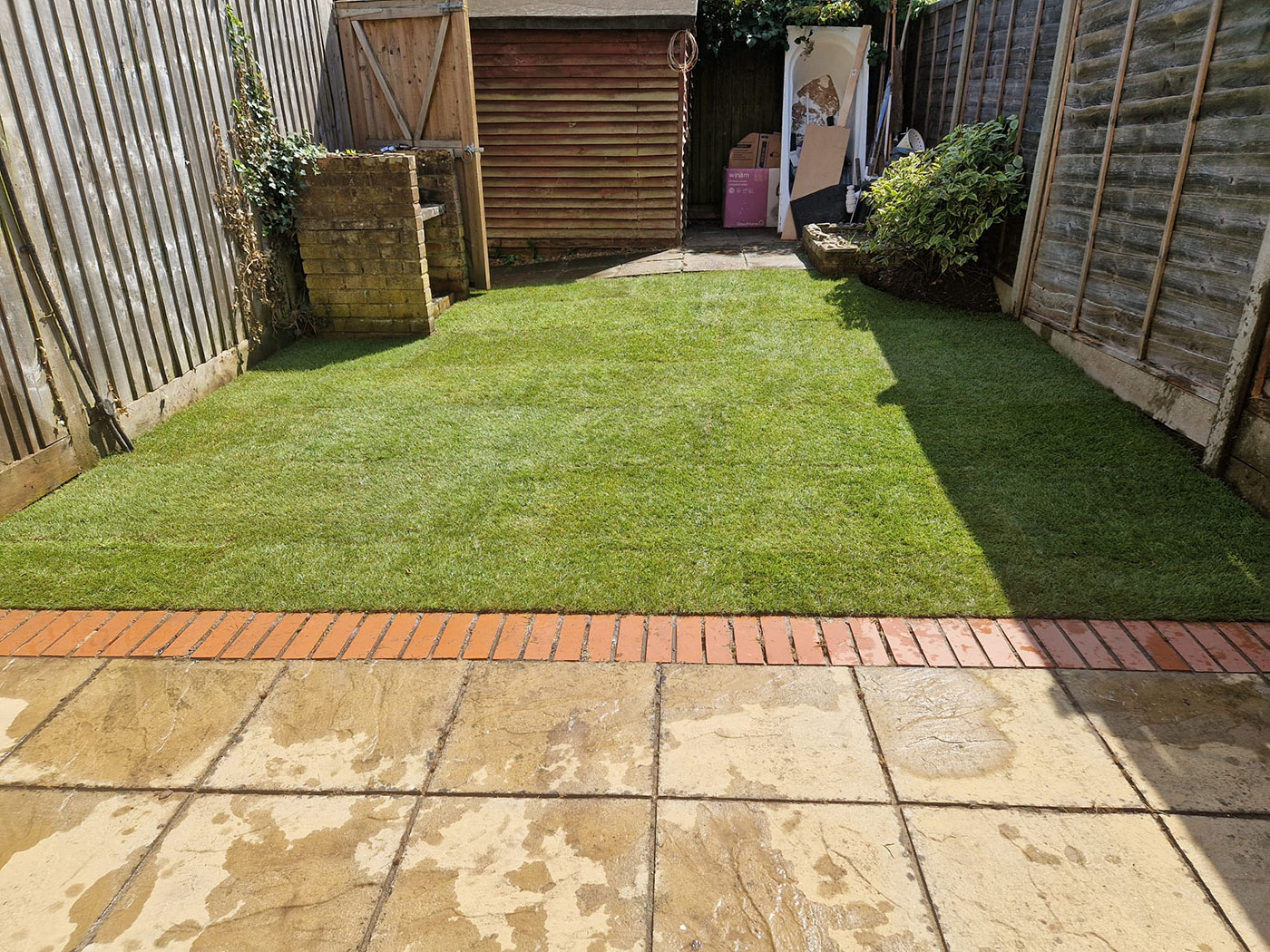 Lawn Turf laid by Perfect Landscapes